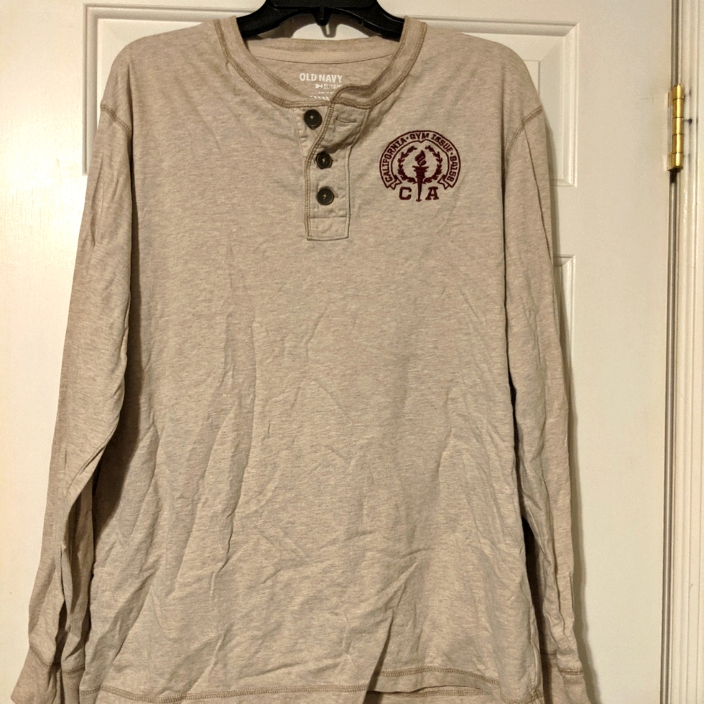 Mens XL Old Navy Long Sleeve Tee